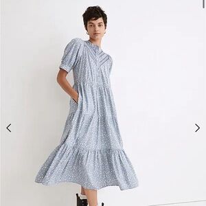 Madewell Midi floral dress, size small